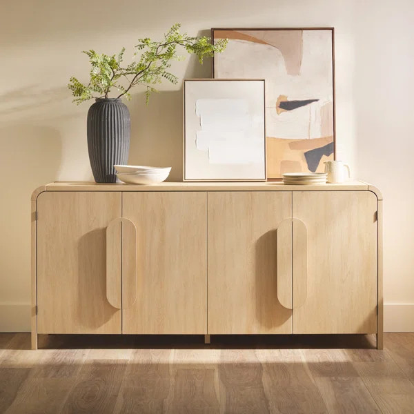 Chauntell Modern 64" Sideboard with Rounded Edges | Wayfair North America