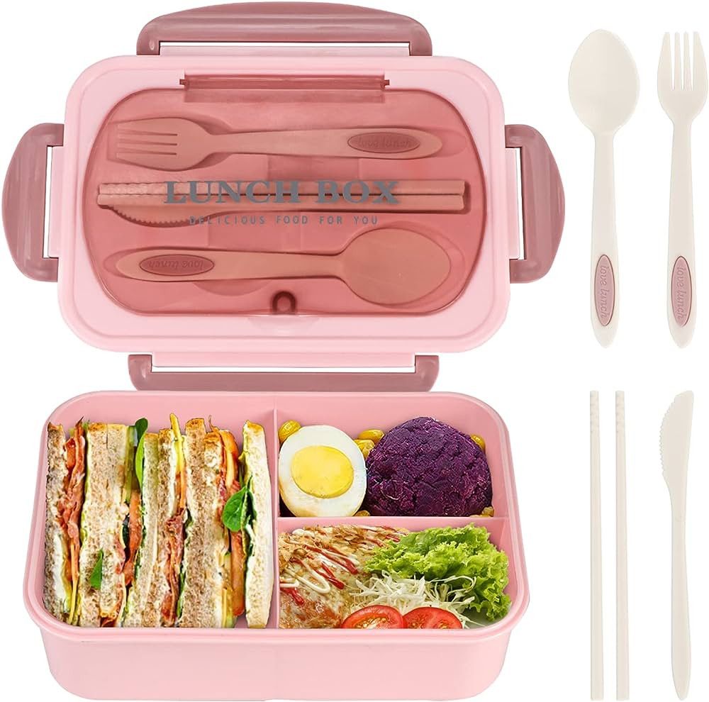 Bento Box for Adults, NatraProw 1200 ML Japanese Bento Box Lunch Containers, Portion Control Leak... | Amazon (CA)