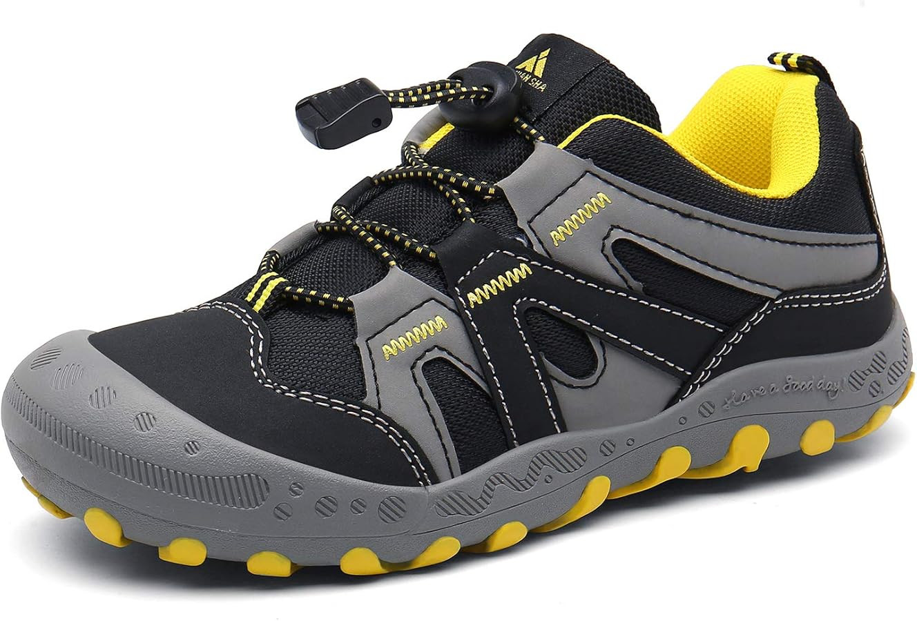 Mishansha Kids Hiking Boots Toddler Girls Boys Hiking Shoes Trekking Boots | Amazon (US)