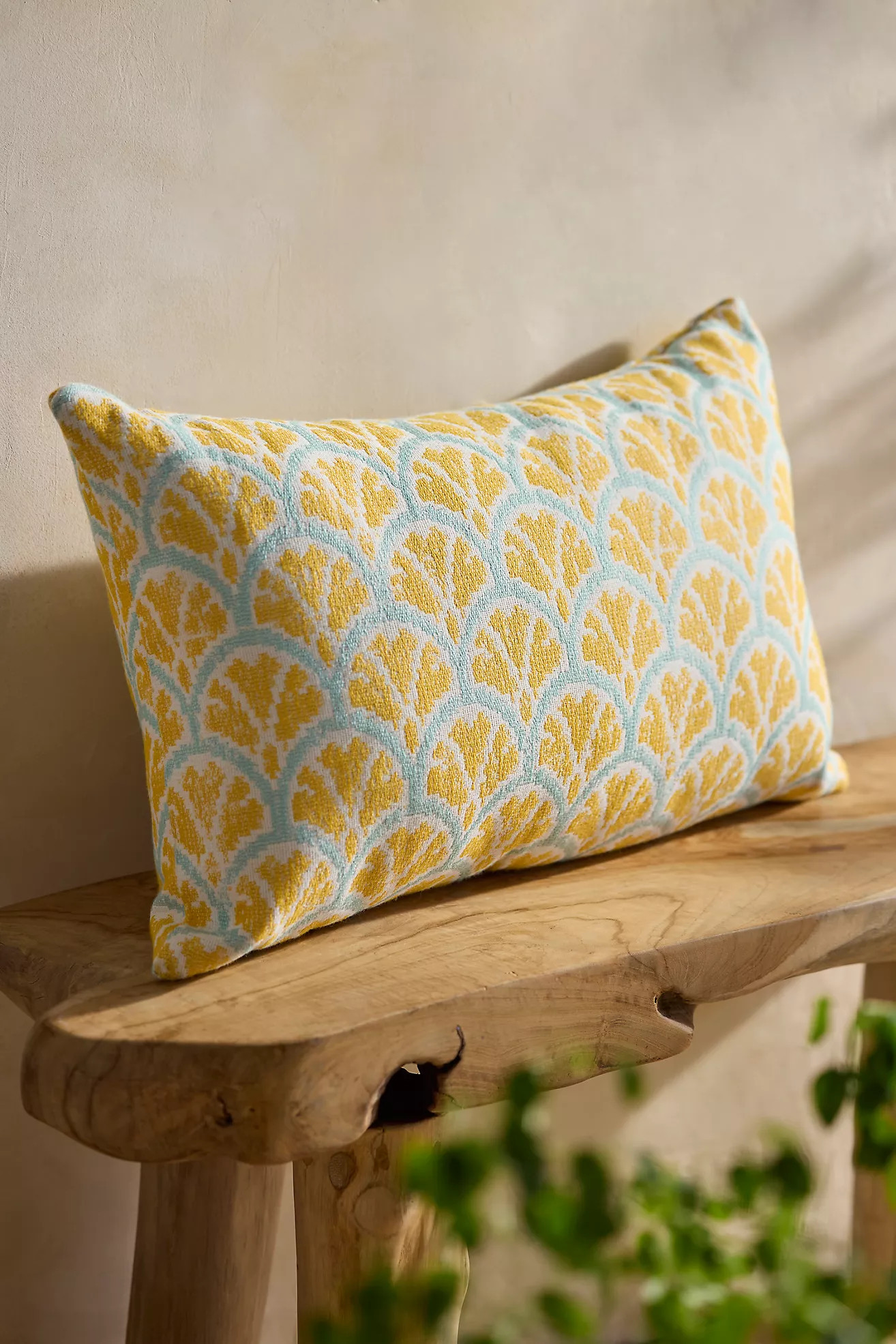 Sunbrella\u00ae Lucille Outdoor Lumbar Pillow | Terrain