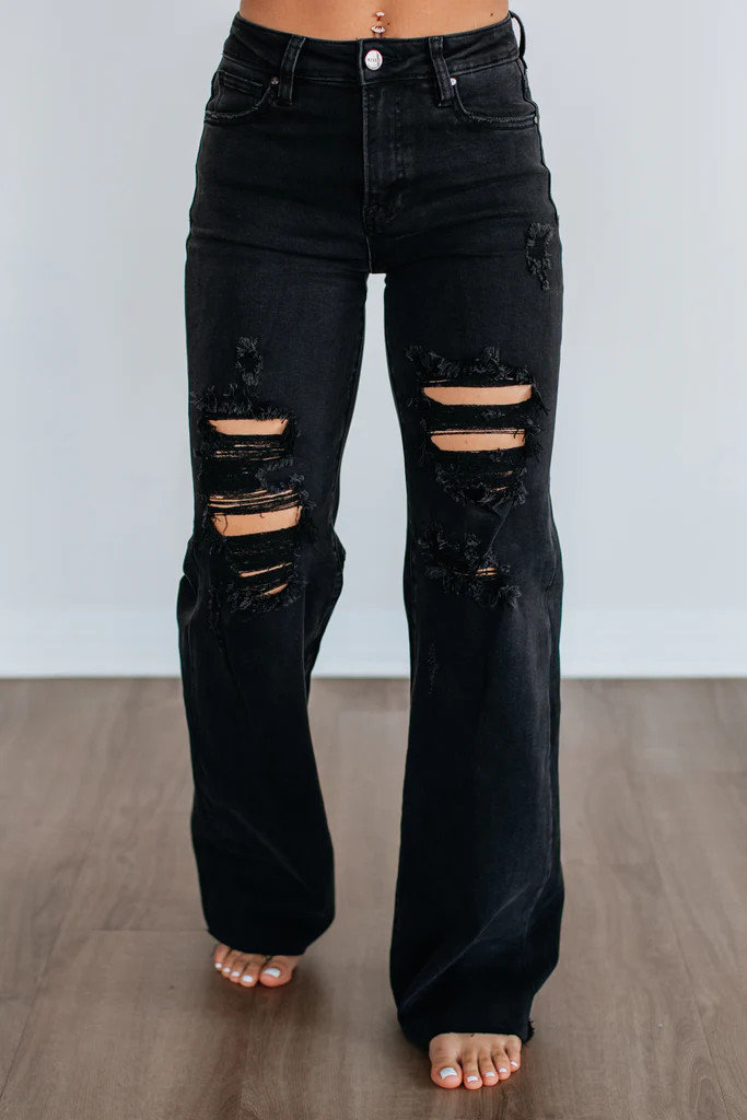 Avril Risen Jeans - Vintage Black | Wild Oak Boutique