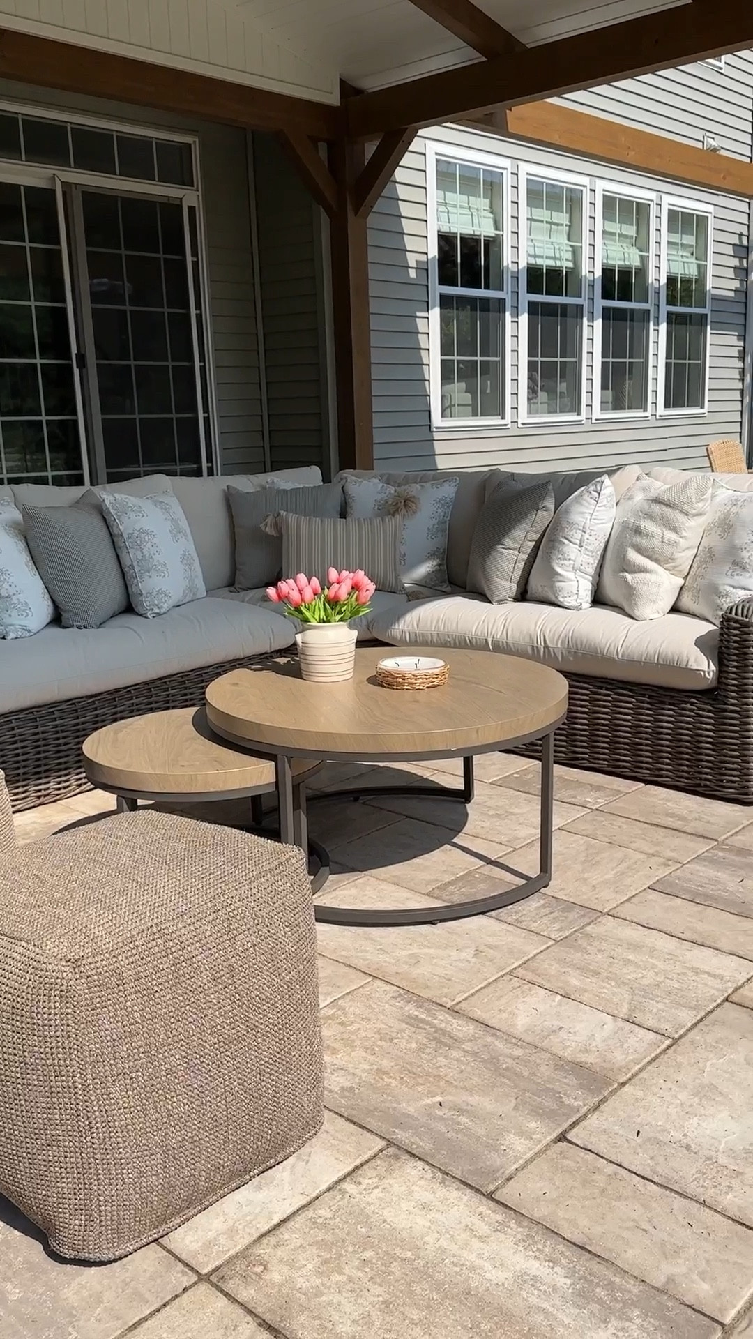 Allen roth 5 piece patio online set