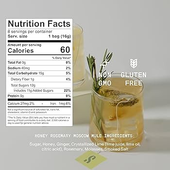 SAYSO Honey Rosemary Moscow Mule & Old Fashioned Cocktail Tea Bags - Mixers Bundle | Organic, Low... | Amazon (US)