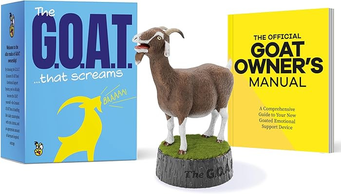 The Screaming Goat Desk Toy - White Elephant Gifts for Adults Unique - Office Gag Gifts - Funny I... | Amazon (US)