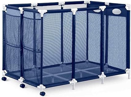 Modern Blue Pool Storage Bin - XX-Large | Perfect Contemporary Nylon Mesh Basket Organizer For Yo... | Amazon (US)