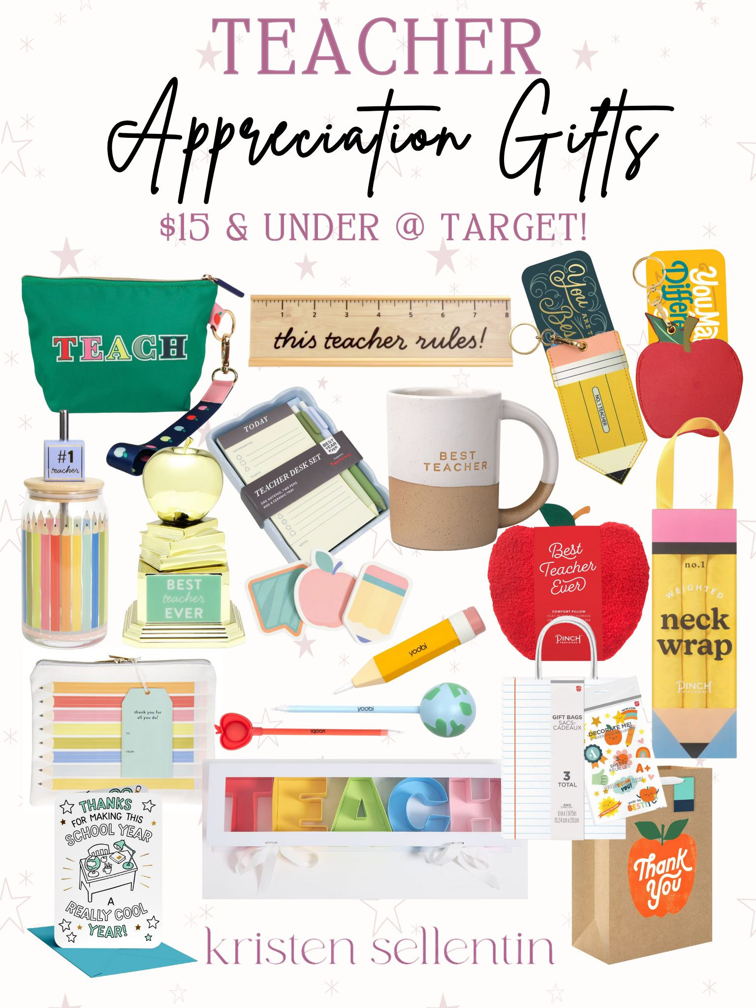 Teacher Appreciation Gifts @ Target! $15 and Under! 

 

#LTKGiftGuide #LTKSeasonal #LTKKids