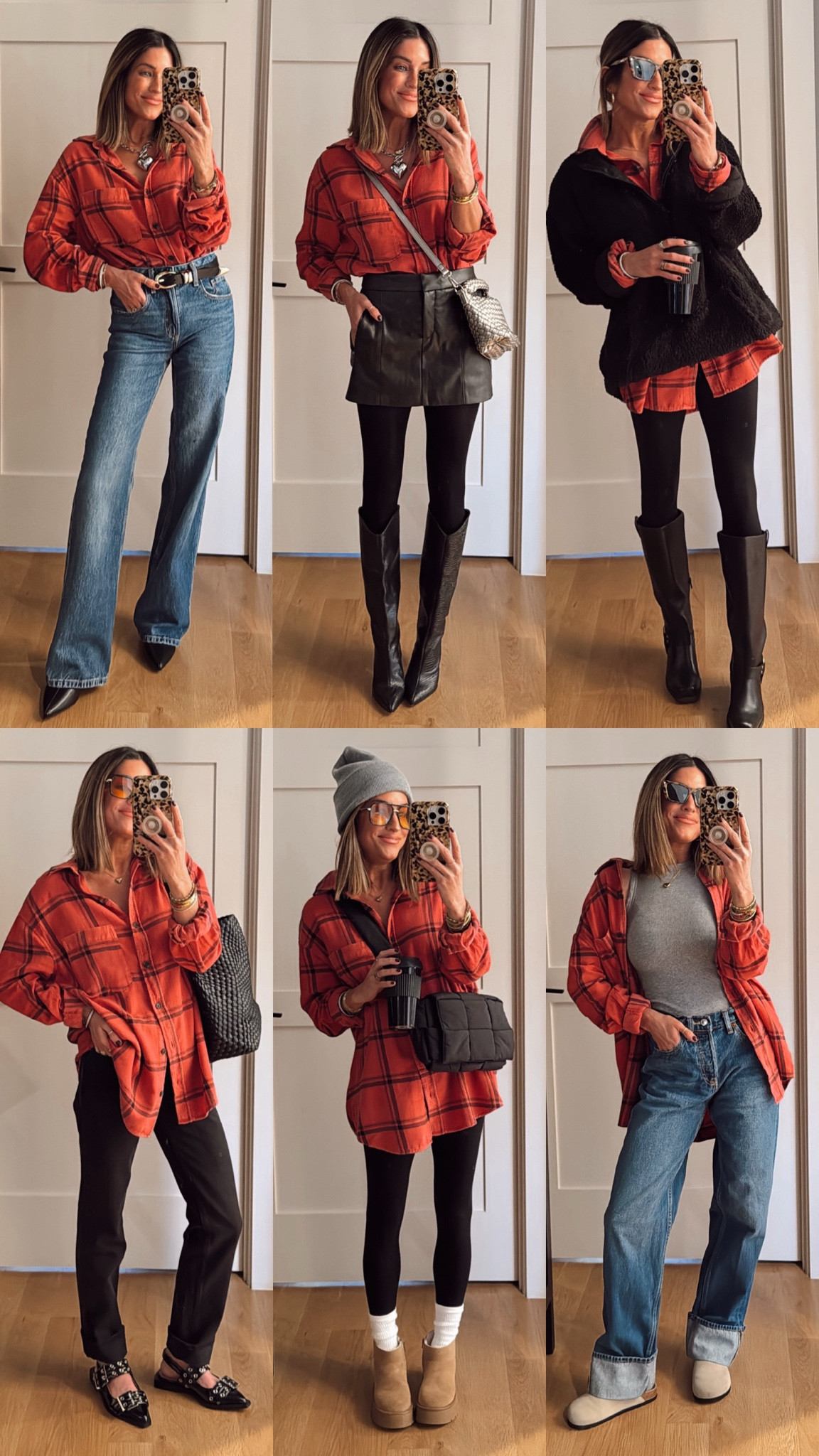 6 ways to wear this $25 flannel that’s perfect for the holidays! 🥰 I’m wearing a size small, size up if you want a roomier fit. 

#LTKFindsUnder50 #LTKFindsUnder100 #LTKStyleTip