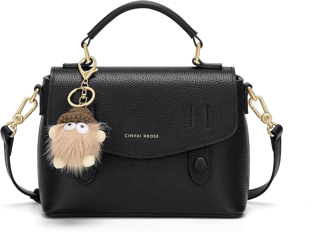 Crossbody Bags For Women, Leather Handbags For Women, For Two Carrying Styles With Charms | Amazon (US)