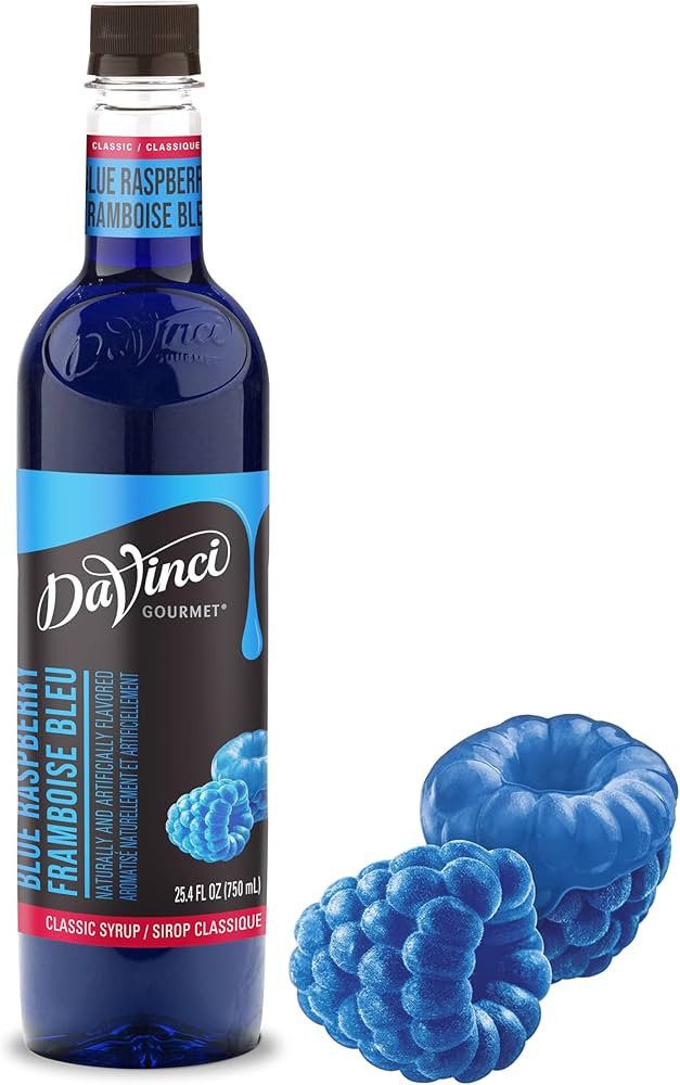 DaVinci Gourmet Classic Blue Raspberry, 25.4 Fluid Ounces (Pack of 1) | Amazon (US)