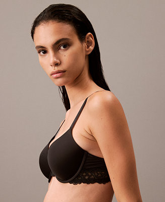 Women's Soft Stretch Lace T-Shirt Bra QF7837 | Macy's