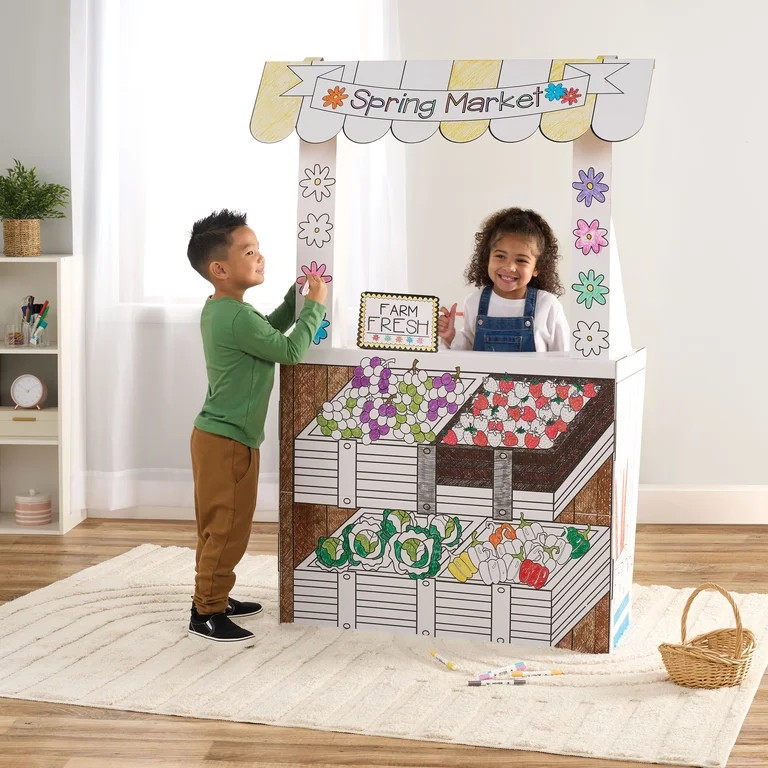 Pen+Gear Color Your Own Farmer's  Market Stand -  Art & Craft Kits | Walmart (US)