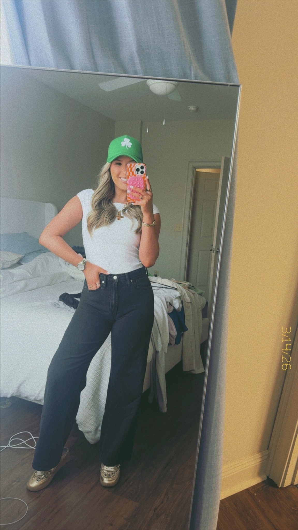Feeling lucky 🍀
Jeans and necklace are on sale right now!!

#LTKootd #LTKSpringSale #LTKSeasonal