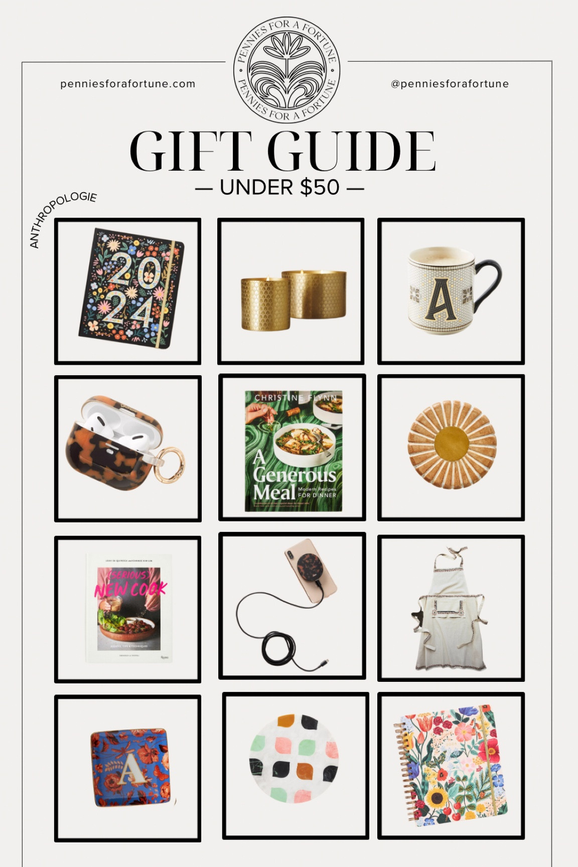 Anthropologie has a great sale happening right now with many great gift options under $50!

Gift Guide | Under $50 | Sale

#LTKGiftGuide #LTKfindsunder50 #LTKsalealert