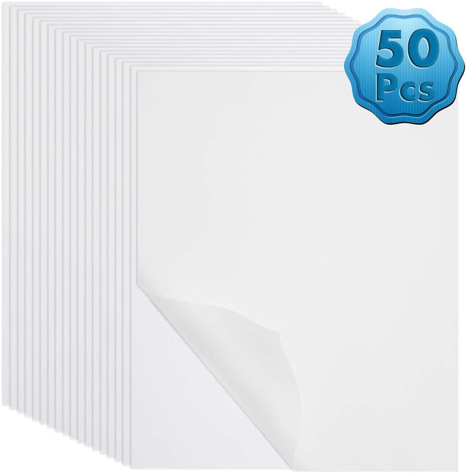 Vellum Paper, Cridoz 50 Sheets Vellum Transparent Paper 8.5 x 11 Inches Translucent Clear Paper f... | Amazon (US)