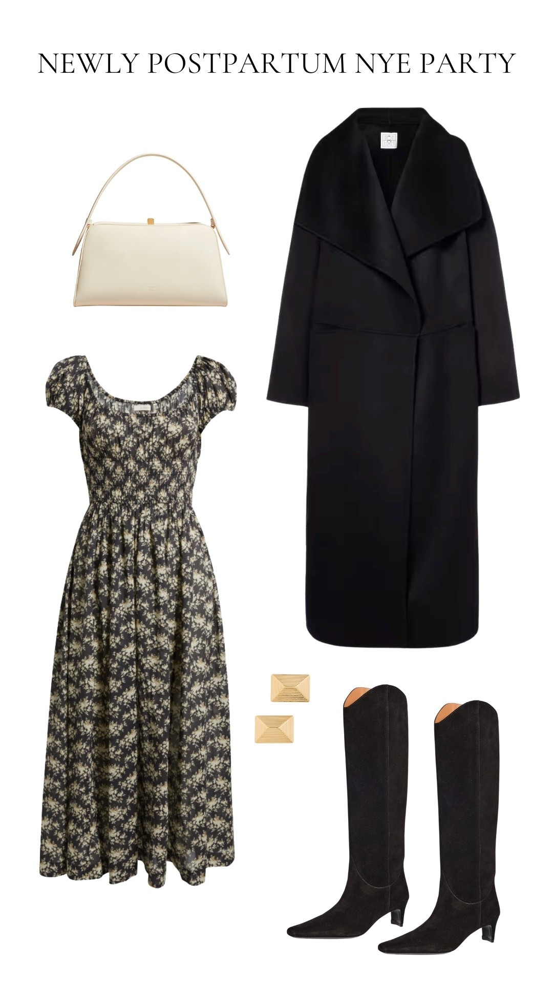 Newly Postpartum NYE Outfit