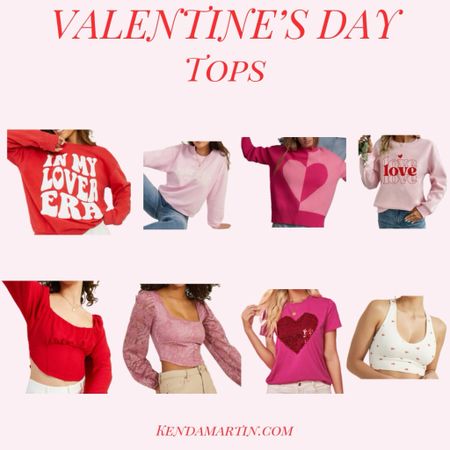 Valentine’s Day 2024 tips, Valentine’s Day sweatshirts, heart shirts, red shirts, pink shirts


#LTKSeasonal #LTKstyletip #LTKmidsize