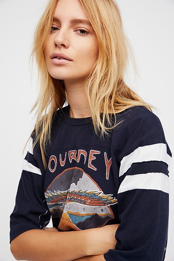 Graphic Football Tee | Free People (Global - UK&FR Excluded)