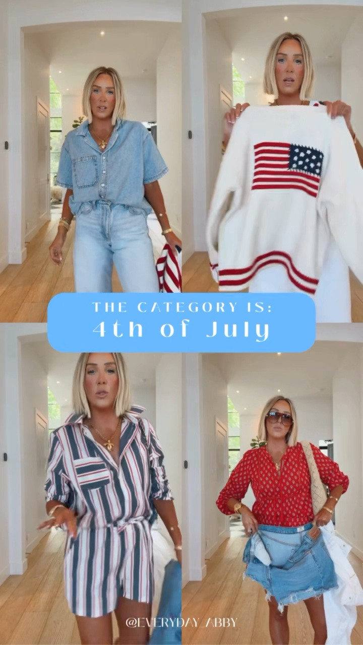 Can’t believe the 4th of July is this weekend… so excited to celebrate with them fam! Here’s some outfit inspo… all from Target 🎯🤩

#LTKgrwm #LTKootd