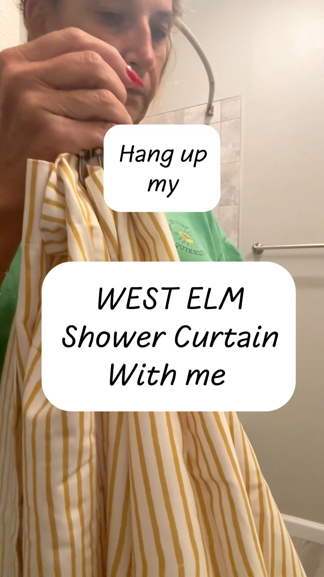 Just finished hanging my new West Elm shower curtain and I adore with how it instantly upgraded my bathroom. Love how modern, chic, and easy it was to style! Shop my West Elm bathroom decor and see how a simple shower curtain update can transform your space. 🛁 #BathroomMakeover #WestElmHome #ShowerCurtainStyle
Apartment space 
Apartment decor
Home decor
Home decorating 
Bathroom upgrades
Bathroom decor

#LTKFindsUnder50 #LTKFamily #LTKHome