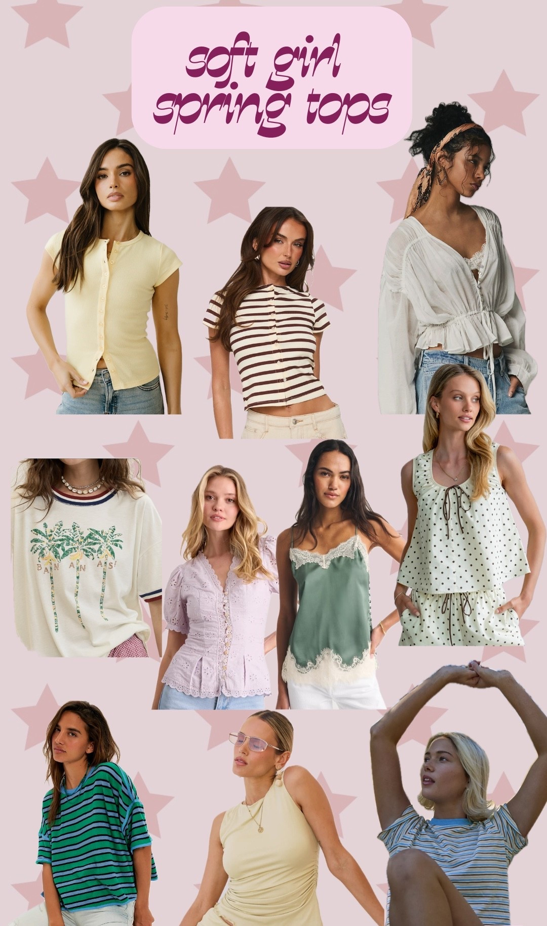 Soft girl spring tops 🌸✨ 

#softgirl #spring #softgirlspring #springtops #cutetops 

#LTKxAerie #LTKmomlife #LTKootd