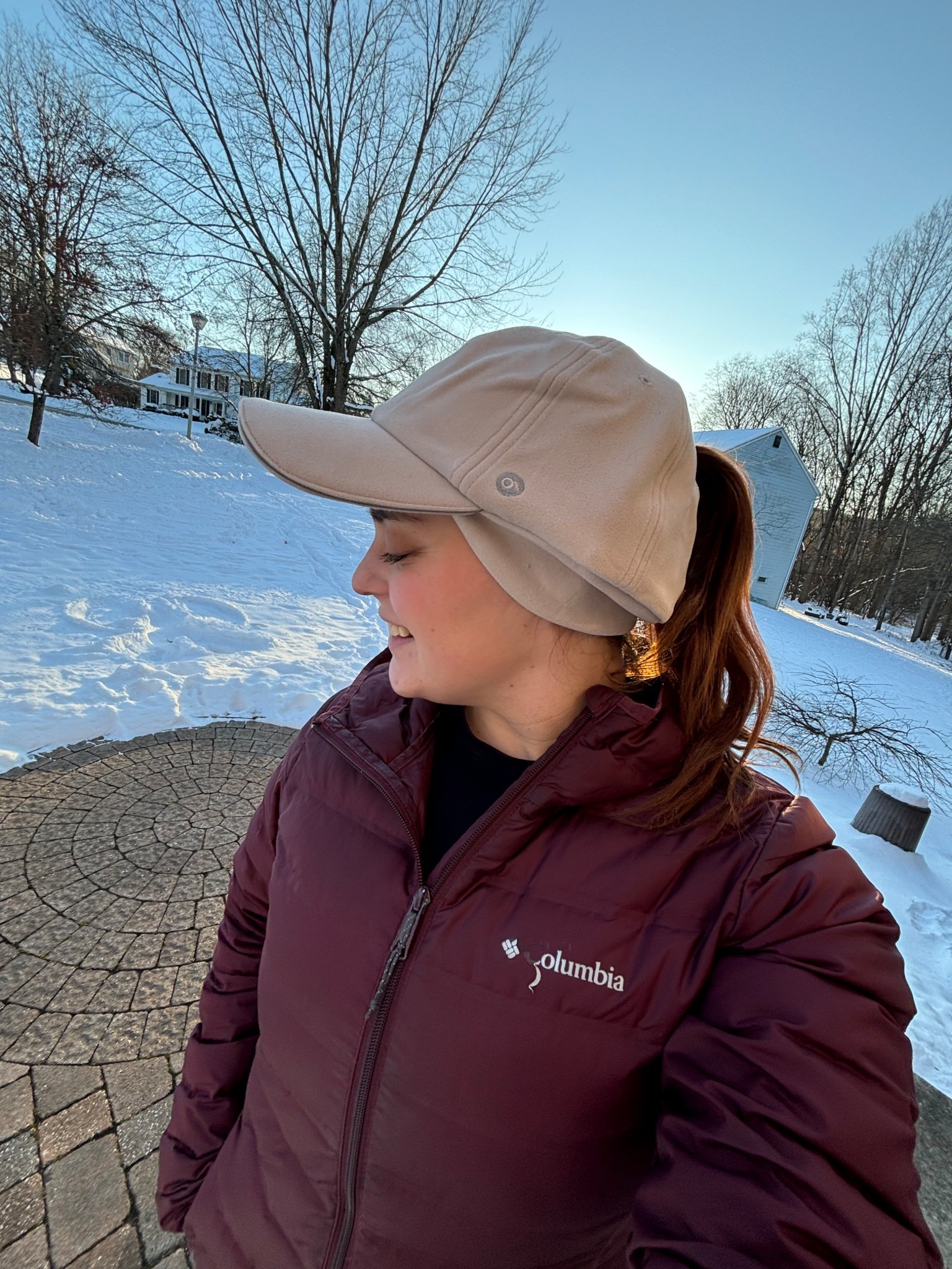 @PONYFLO hats keeping me warm all winter!!! This is the cozy ear covering cold weather hat in the shade Stone. Can keep warm in the winter while doing my favorite outdoor activities! 🏃‍♀️❄️#ad

#LTKActive #LTKfitnessgoals #LTKootd