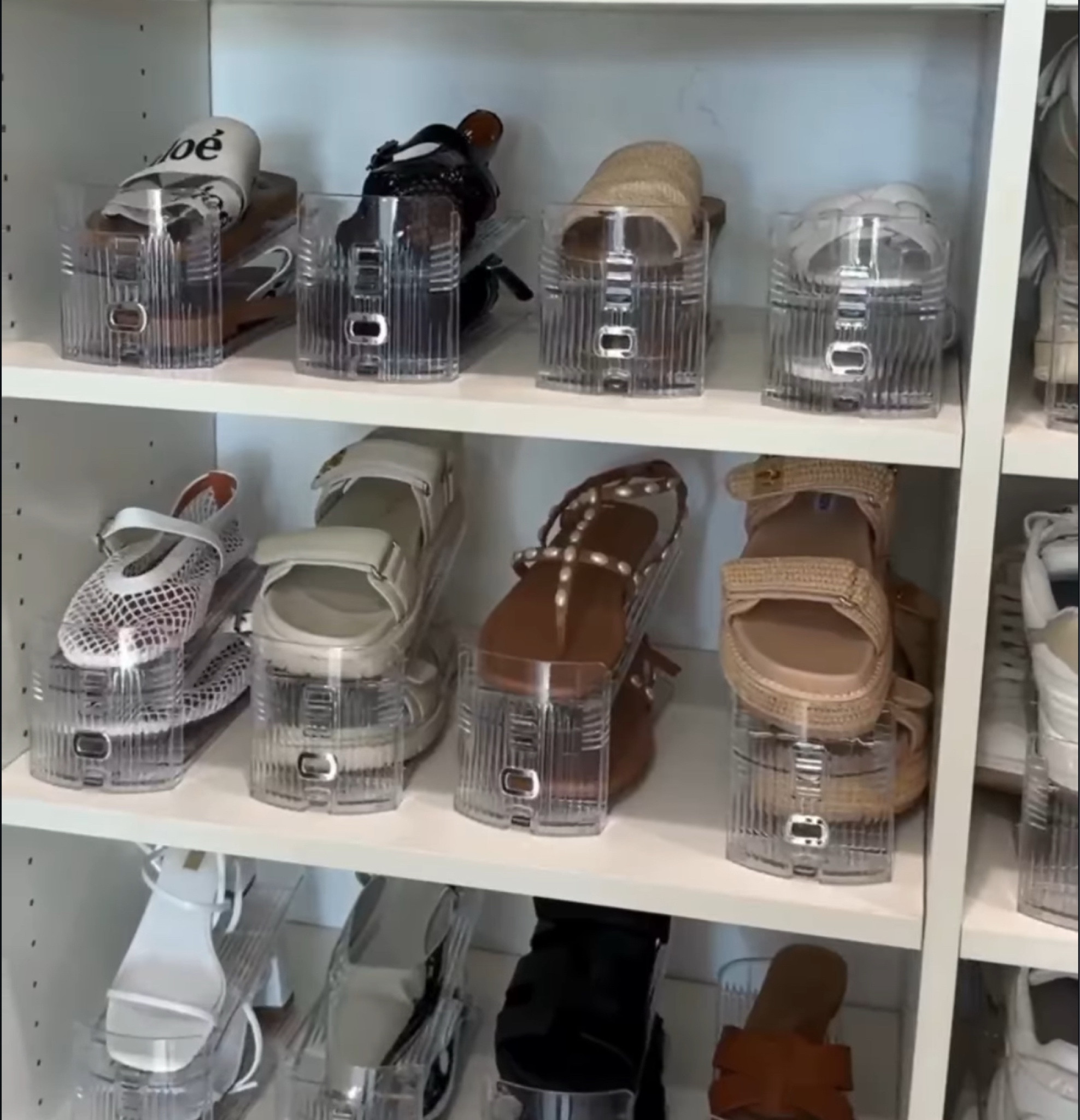 Amazon shoe organizers! 

#LTKHoliday #LTKSaleAlert #LTKGiftGuide