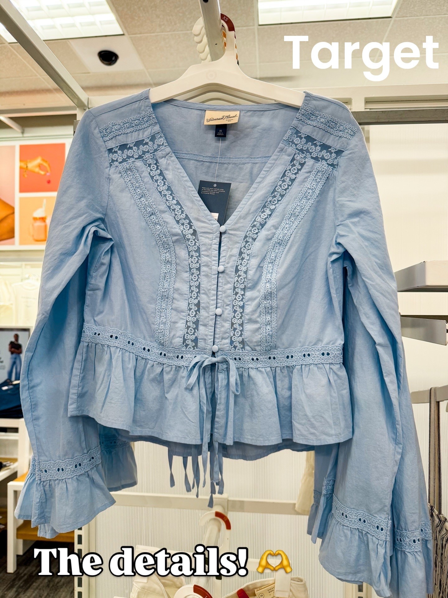 @Target dainty top! 

#LTKootd #LTKmomlife #LTKgrwm