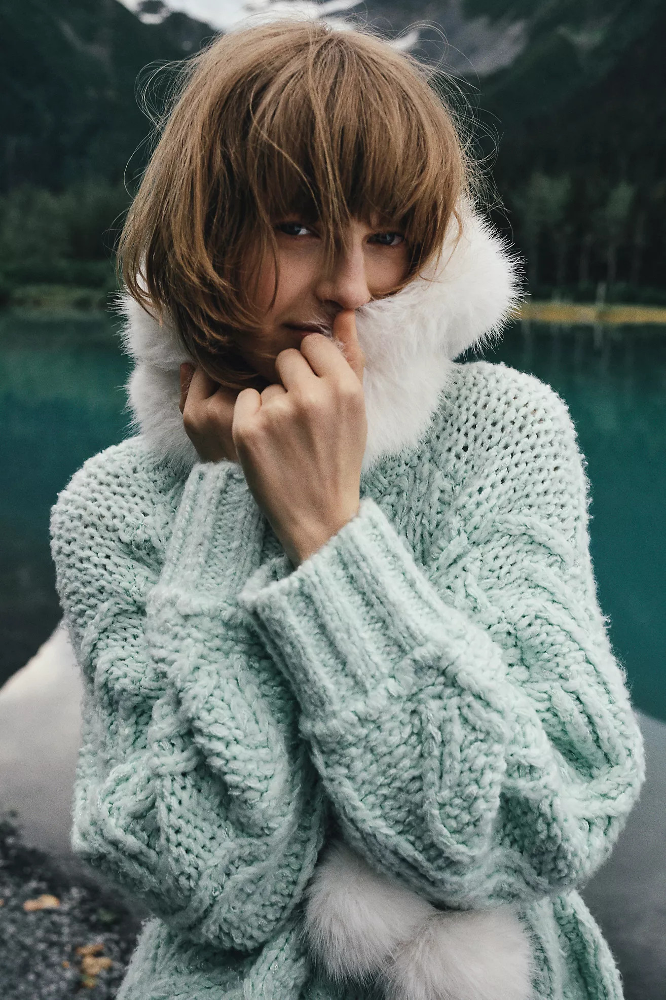 By Anthropologie Fisherman Sweater | Anthropologie (US)