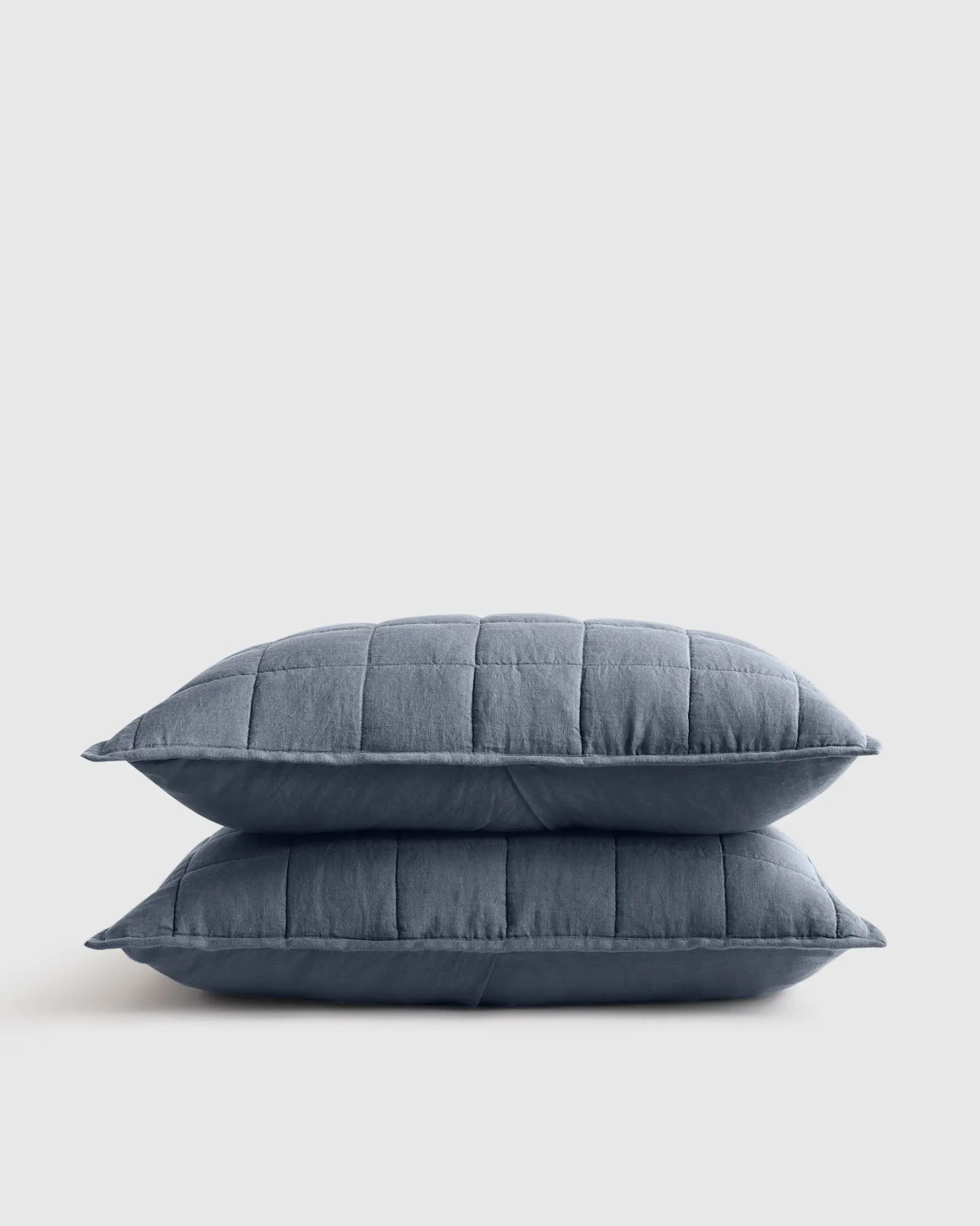 European Linen Box Quilted Sham Set | Quince