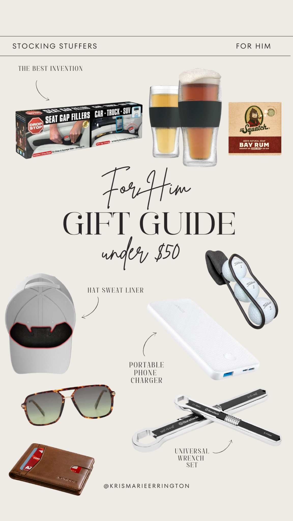 Christmas gifts for him under $50

#LTKGiftGuide #LTKHoliday #LTKFindsUnder50