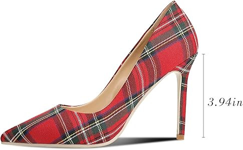 wetkiss Women Pumps Stiletto Heels Pointed Toe Slip on High Heel Pump Shoes for Women Ladies Fema... | Amazon (US)