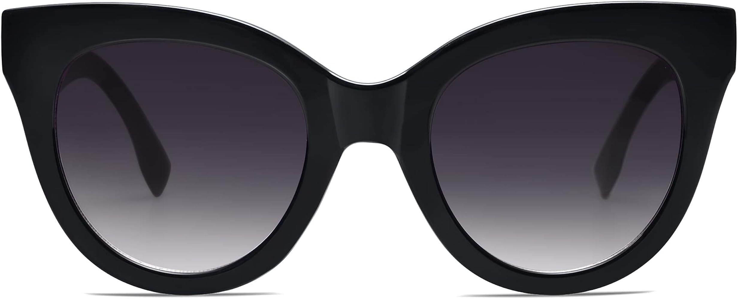 SOJOS Retro Oversized Cateye Sunglasses for Women Large Vintage Trendy Shades SJ2074 | Amazon (US)