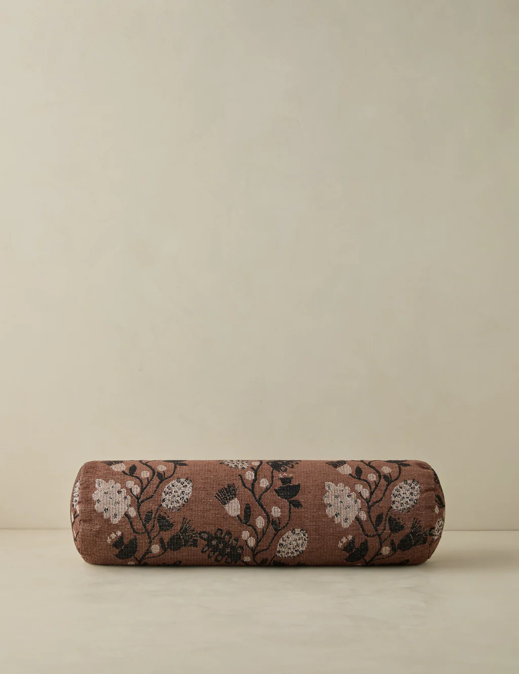 Vini Botanical Jacquard Bolster Pillow | Lulu and Georgia 