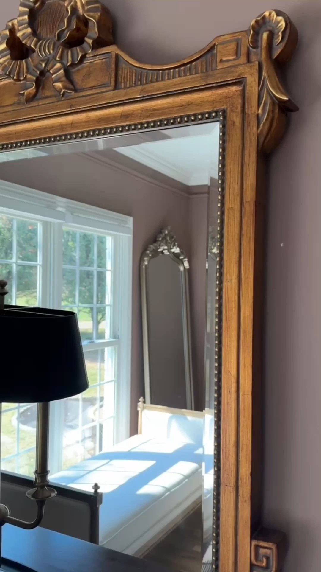 I love the ornate details on this Caitlin Wilson mirror! 

#LTKStyleTip #LTKHome