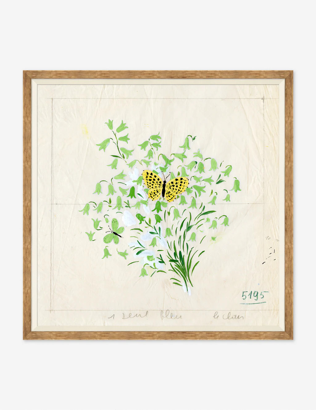 Clochettes et Papillon II Print | Lulu and Georgia 