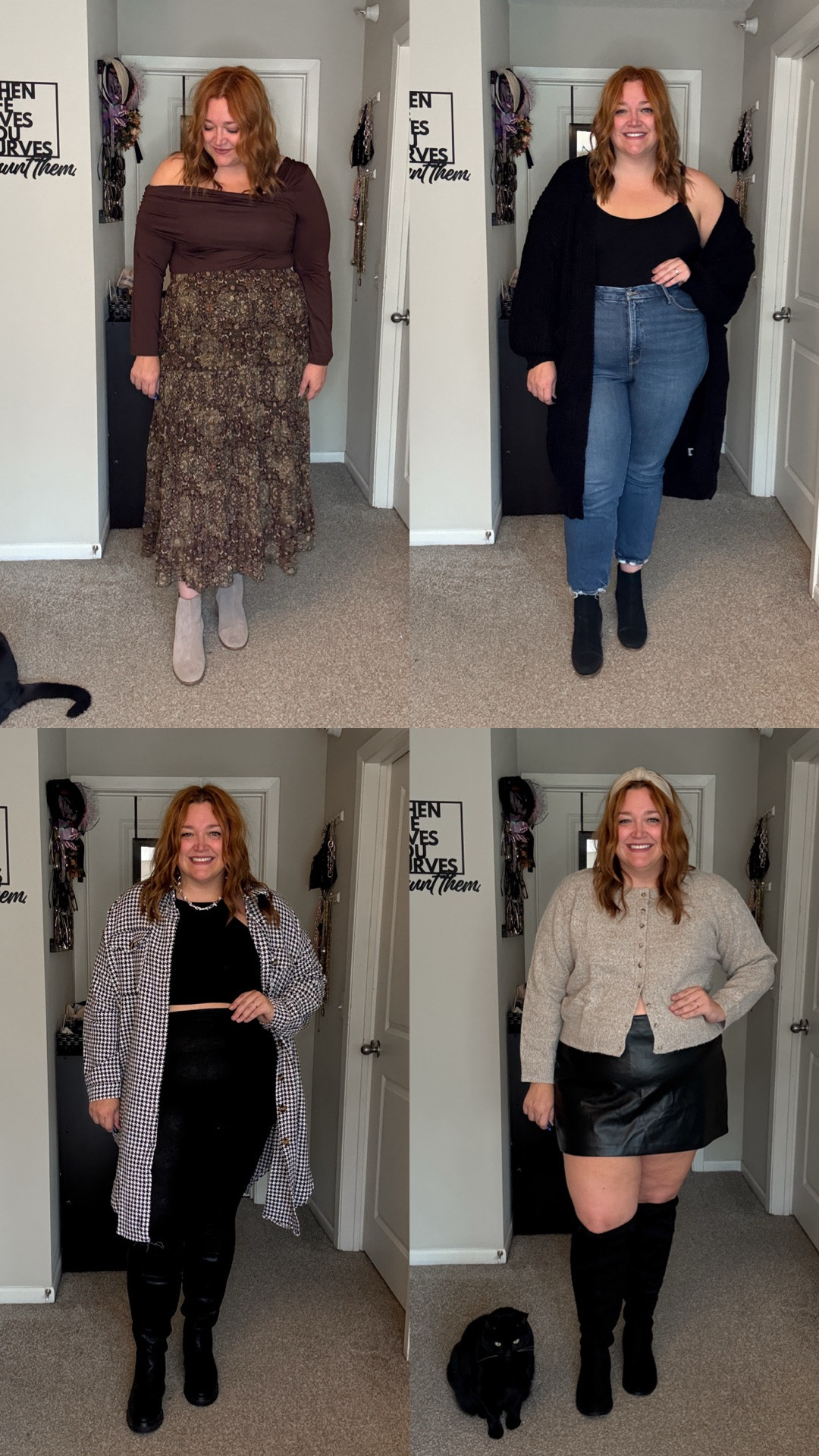 4 of my favorite summer to fall transition outfits from last year w/products still available

#LTKPlusSize #LTKMidsize #LTKootd