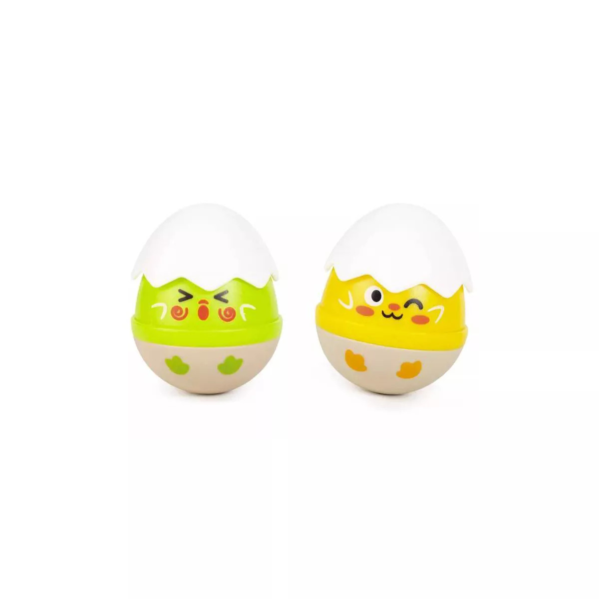 Hape Egg Wobbler Rattle Set - 2pc | Target