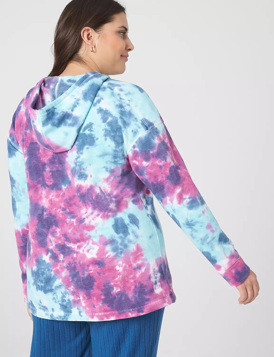 LIVI French Terry Hoodie - Tie-Dye | LaneBryant | Lane Bryant (US)
