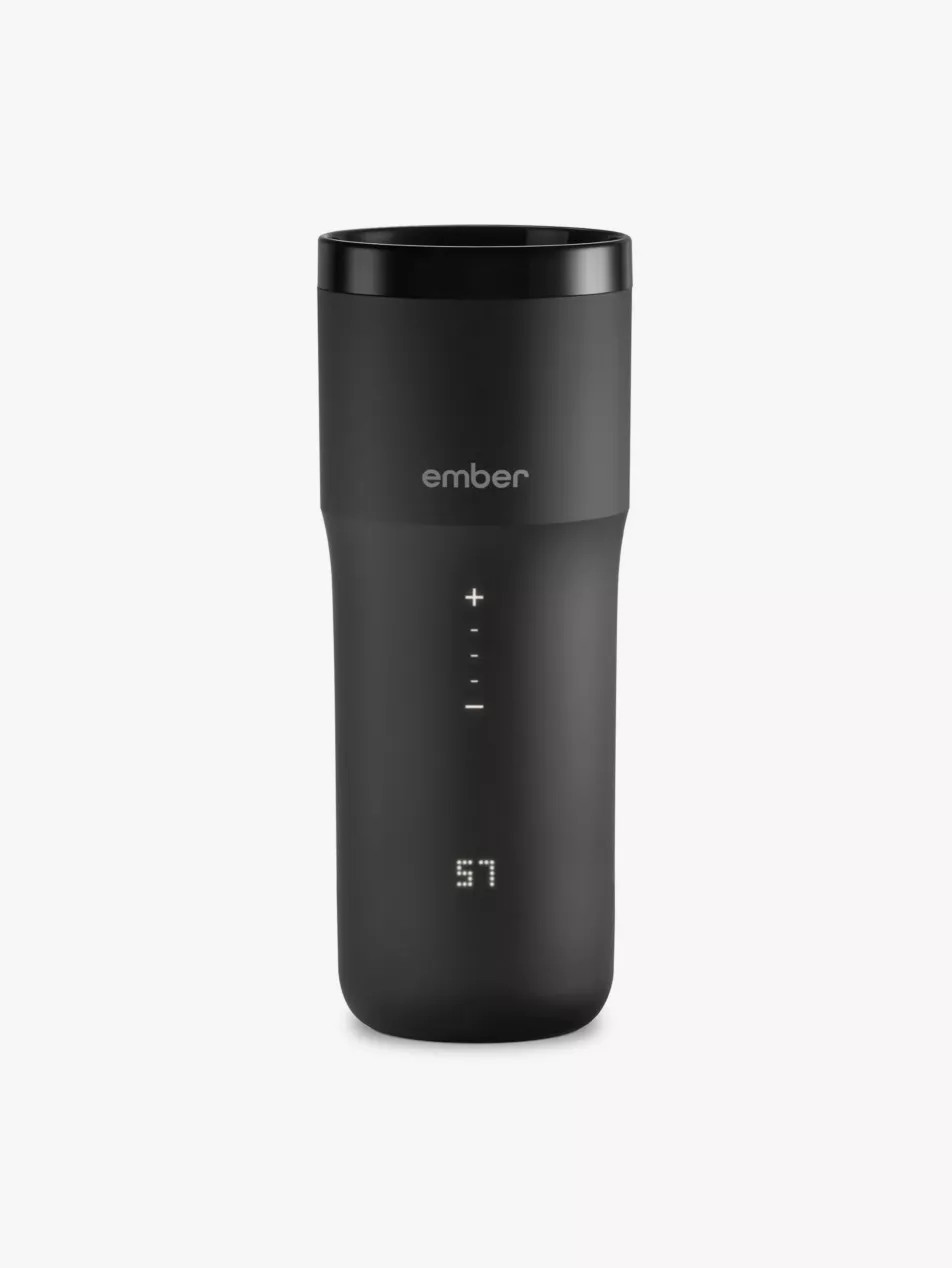 Mug²+ heated stainless-steel smart travel mug 355ml | Selfridges