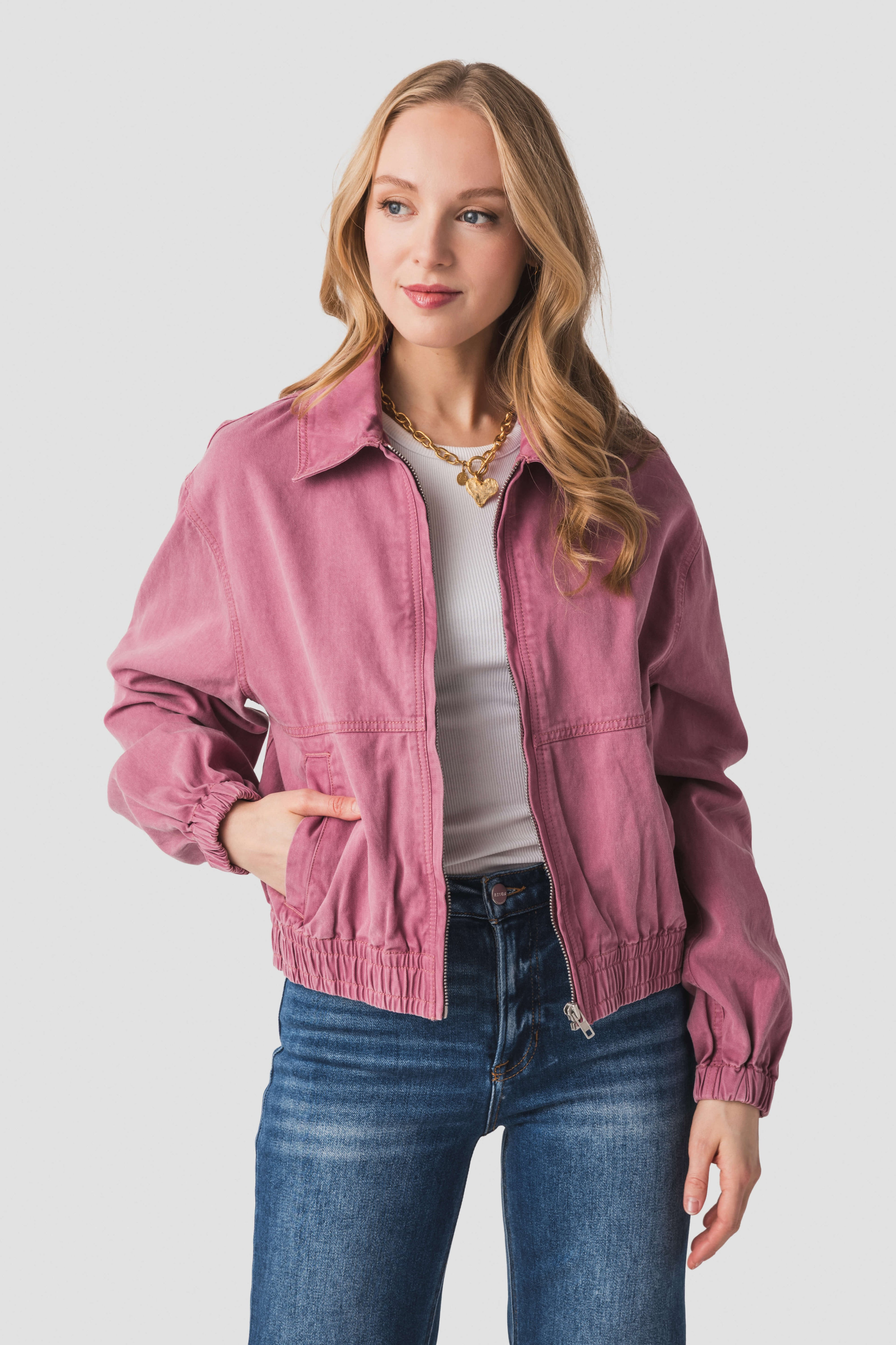 Free People Birdie Denim Jacket | Social Threads