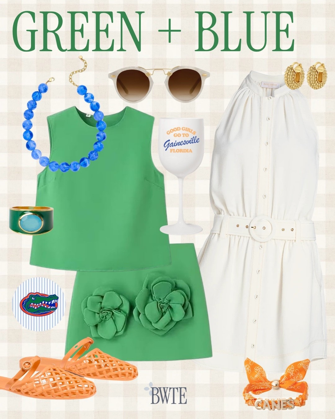 Looking for the perfect gameday outfit? I pulled together this green + blue look with pieces that are equal parts cute and game-day approved!!

Gameday outfit • football style • tailgate outfit • SEC gameday • stadium style • football fashion 

 #LTKootd #LTKSeasonal