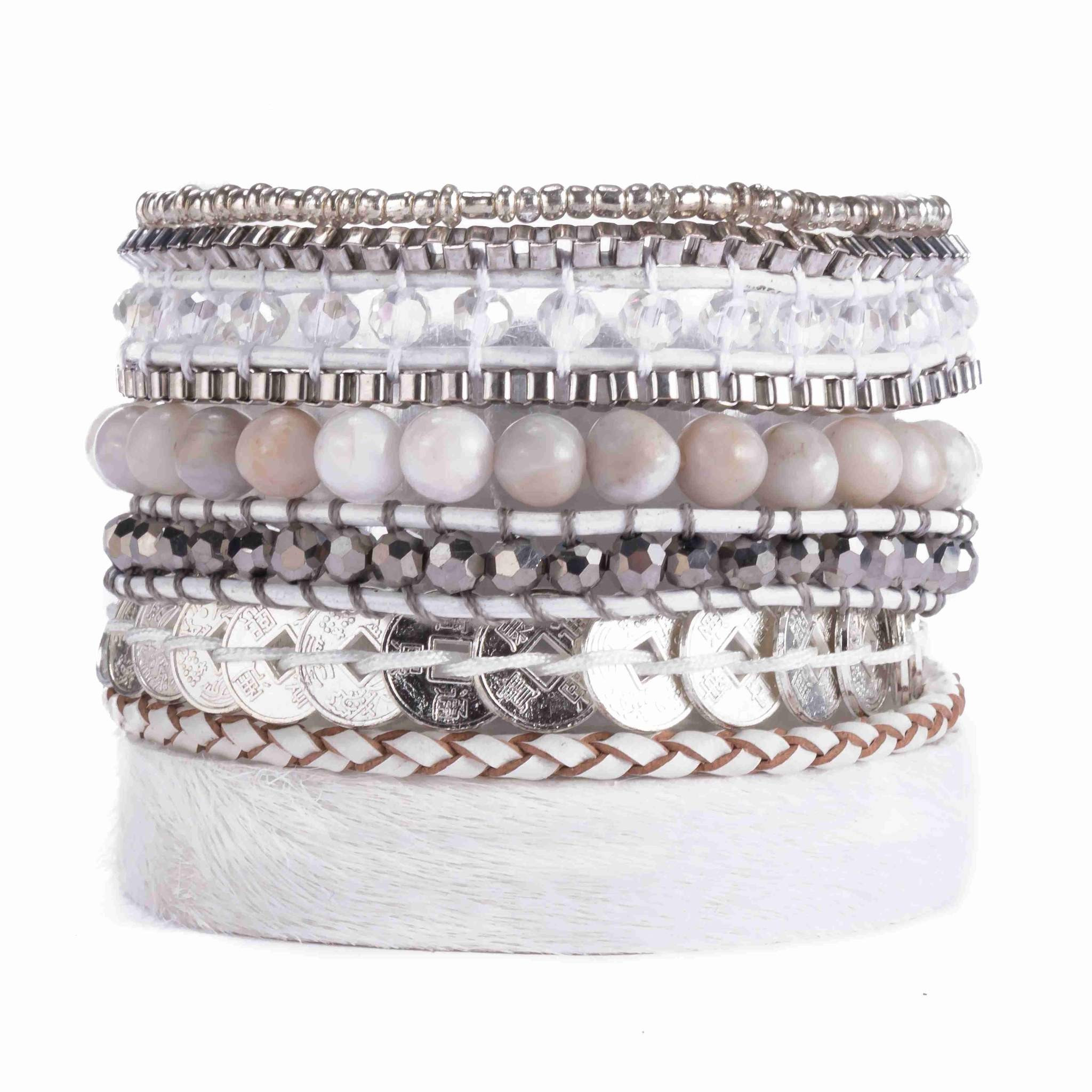 Mendoza - White & Silver | Victoria Emerson