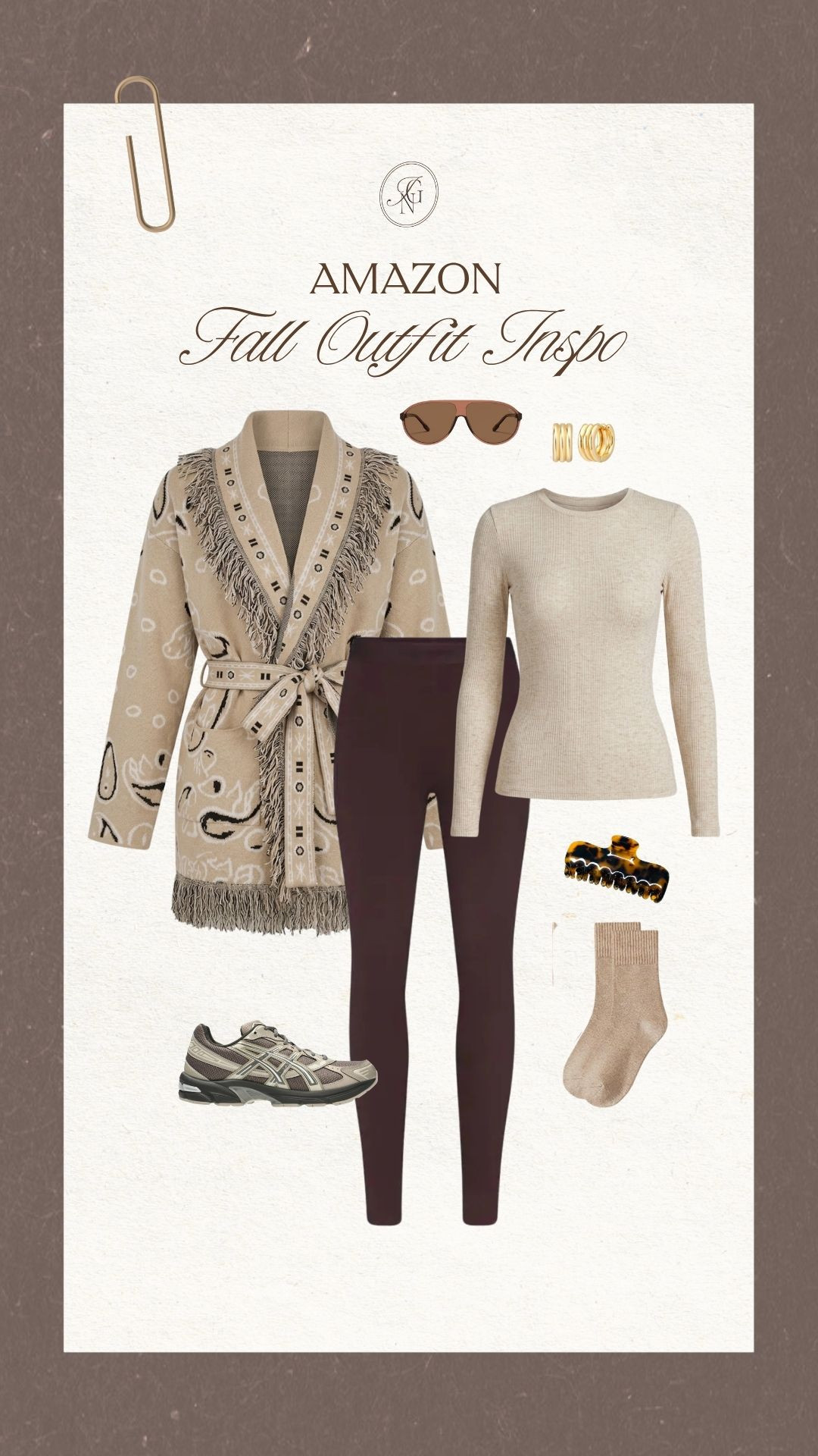 Amazon fall outfit inspo with all the cozy neutral layers. 🤎🍂 A statement cardigan, chocolate leggings and easy accessories make this the perfect everyday fall look.

#amazonfashion #amazonfinds #falloutfit #fallstyle #amazonstyle #cozyoutfit #neutralstyle #everydayoutfit #fallfashion #outfitinspo

#LTKootd #LTKSeasonal