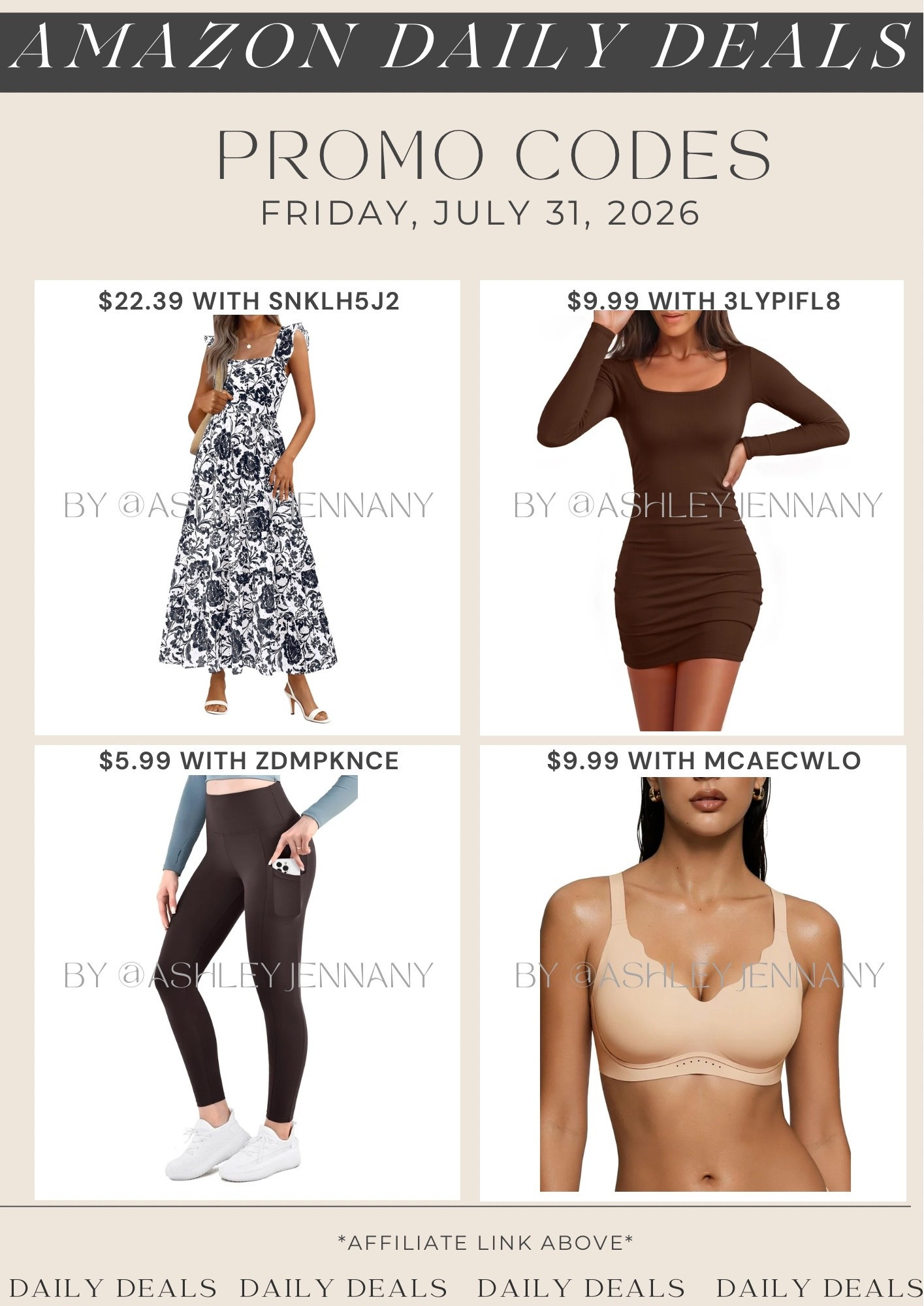 Amazon deals

#LTKSeasonal #LTKMidsize #LTKSaleAlert