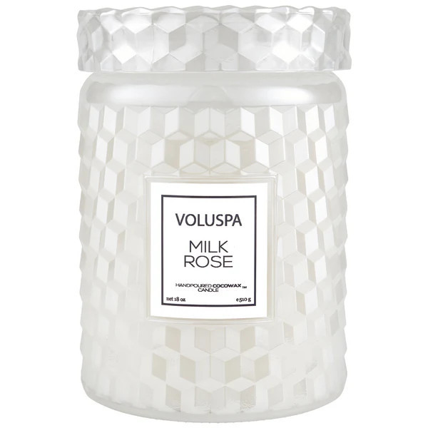 Milk Rose - Large Jar Candle | Voluspa