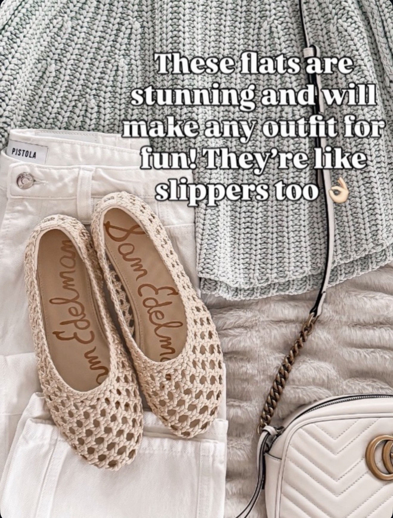 These woven flats feel like slippers but instantly make an outfit look cute ✨run tts 

#LTKmomlife #LTKOver40 #LTKSeasonal