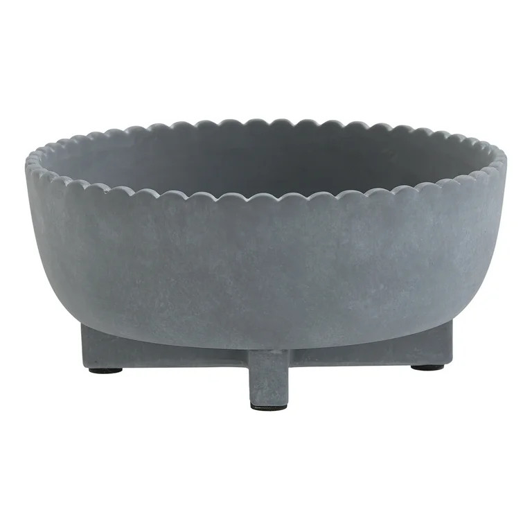 Better Homes and  Gardens Thalea  Scalloped Bowl with  Stand | Walmart (US)