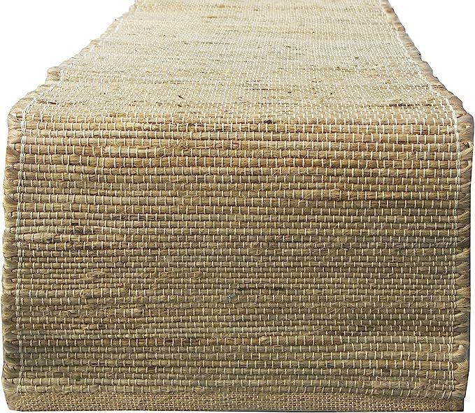 Chardin Home Eco-friendly Natural Jute/hemp Table Runner, Size: 13”x72” | Amazon (US)