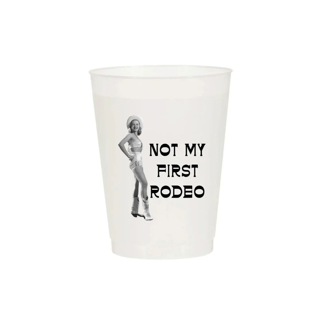 Not My First Rodeo Cups | Pink Antlers