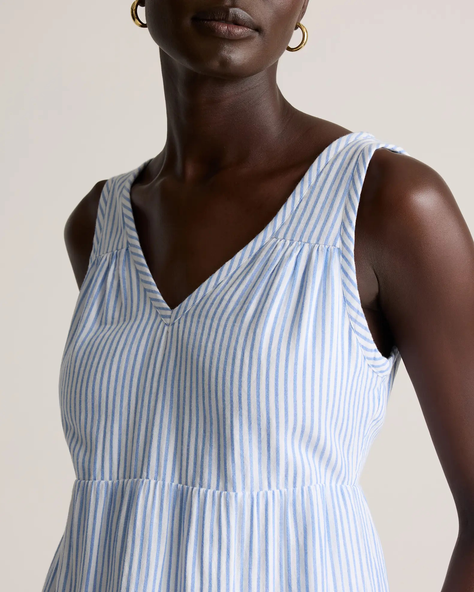 100% Organic Cotton Gauze Tiered Maxi Dress | Quince